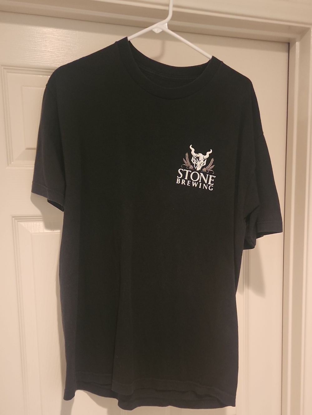 Stone Brewing Black Logo Men’s T-Shirt